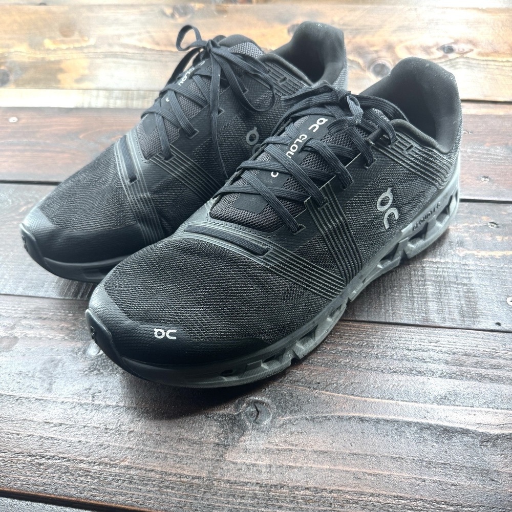 On Cloud On Cloudgo Black Shale Running Shoes Men's Size US 12 EUR 47